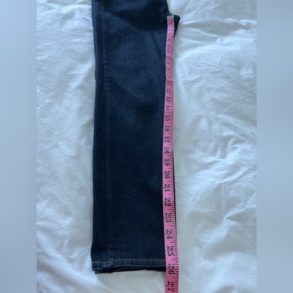 L'AGENCE | Women’s SZ 31 | Margot High Rise Ankle Skinny Jeans | Dark Wash EUC - Picture 8 of 9